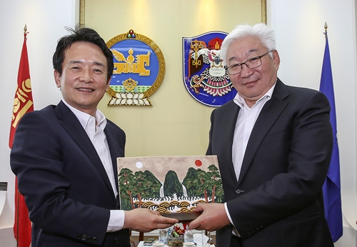 남경필 경기도지사 “몽골 글로벌 마켓 진출 경기도가 도울 것”