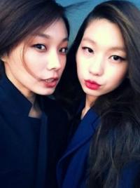 '마리텔' 김진경, 신화 이민우 여자친구 고소현과 다정한 셀카