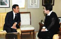 [포토] 윤장현 광주시장, 이희호 여사 예방