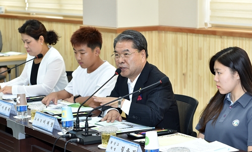 이재정 경기도교육감 “학생 생활 체육, 지역사회가 동참해야”