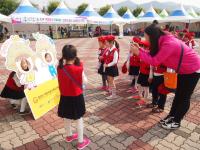 천안시 어린이급식관리지원센터, 흥타령춤축제 부대행사 참여 홍보 활동 전개