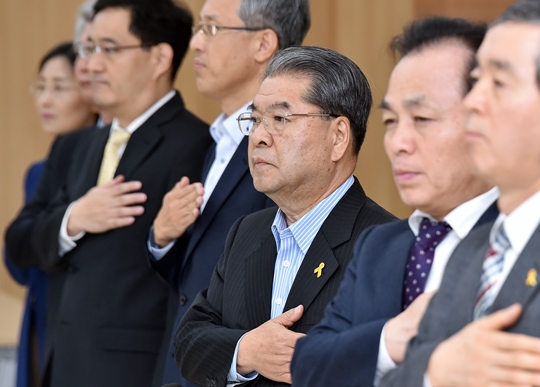 이재정 경기도교육감 “대통령 자신 위해서도 막아야” 국정화 저지 거듭 강조