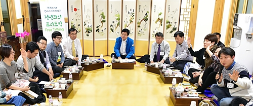 염태영 수원시장, “청년허브 조성할 것...청년과 함께 수원시 미래 그려가야”