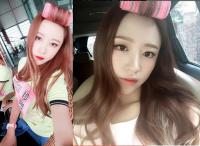 '김준수 열애' 하니의 헤어스타일링 법은?...헤어롤 고정