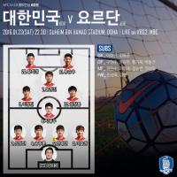 AFC U-23 챔피언십 8강전 '한국-요르단' 격돌, 8회 연속 올림픽 본선행 분수령...경기 중계는?