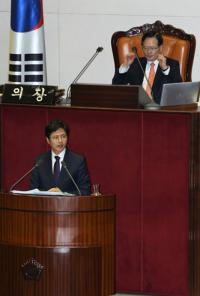 더민주당 김광진 의원, 필리버스터 돌입