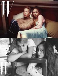 카이 크리스탈 열애설, 과거 함께 찍은 커플 화보 눈길 "이때부터?"
