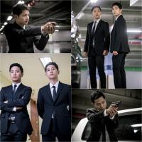 '태양의후예' 송중기·진구, 군복 벗고 수트 장착…"더 멋지지 말입니다"