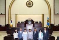 대만 신베이시의회 의원, 경기도의회 방문...교류협력 모색 