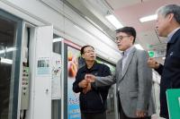 송석두 대전행정부시장, 도시철도 안전 점검