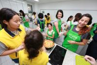 금천구 글로벌 자원봉사단, 재능기부 요리봉사