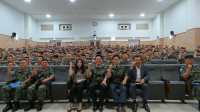 전대 출마 송영길 의원, 국제평화지원단 격려 방문
