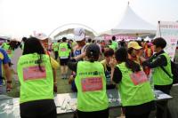 충북선관위, 대청호 마라톤 참가 홍보 레이스 펼쳐