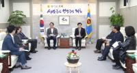 경기도의회 정기열 의장, 사립유치원 연합회 대표단과 간담회 가져