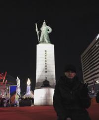 김지훈, 또 광화문 촛불집회 참석 “마음만은 따뜻”