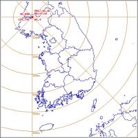北 황해북도 송림서 진도2.4규모 지진발생