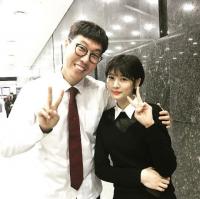 '아는형님' 김영철, 정소민과 다정 투샷 공개 "어제 정말 고마워"