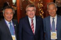 대한체육회 이기흥 회장, 토마스 바흐 IOC 위원장 면담