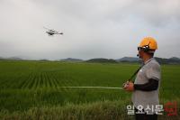 해남군, 친환경 벼 재배단지 '공동방제' 적극 추진