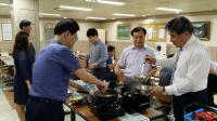 동두천시, 시장 구내식당 방문