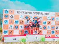 구리시, 시청 카누부 전국대회 동메달 획득