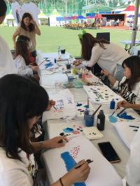 남양주 슬로라이프국제대회, 녹원회와 함께하는 나만의 티셔츠 만들기 행사