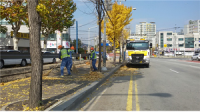 의정부시시설관리공단, 가을철 낙엽취약지 특별청소 실시