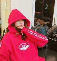 박신혜, 사랑스러운 핑크 후드티 인증샷 “브이” 