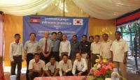 한국환경산업기술원, 캄보디아에 국내환경기술 활용한 정화조 보급