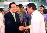 김관용 도지사, 필리핀 대통령과 ‘경제협력 확대 방안’ 논의