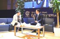 '국민타자' 이승엽, 호서대 신입생들에게 전한 조언