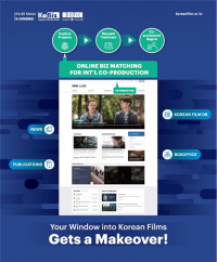 영진위, 온라인비즈니스센터(KoBiz) 영문 홈페이지 개편