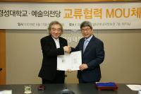 경성대, ‘예술의전당’과 업무협약 체결 