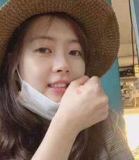 '미스 함무라비' 고아라, 민낯으로 지방선거 투표 인증샷 "도장 꾸욱" 