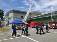 농협김해유통센터, 국가대안전 위한 합동소방훈련 실시