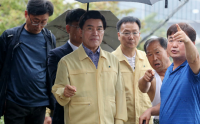 황인호 대전동구청장, 재해위험지역 점검