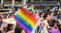 퀴어문화축제 앞 ‘동성애 반대 촉구’