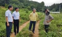 경남농협, 고성군 고추농가 폭염피해 점검
