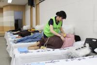 창원힘찬병원, 진주 명석면 농촌사랑 의료 봉사