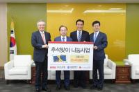 BNK부산은행, 부산시에 전통시장 상품권 4억원 전달