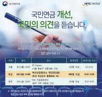 국민연금 개선 '국민의 의견을 듣습니다' 부산토론회 개최