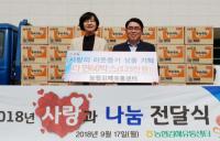 농협김해유통센터, 사랑의 나눔행사 및 귀성길 차량점검 서비스 실시