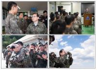 오거돈 부산시장, 국군의 날 맞아 육군 53사단 방문... 장병 격려