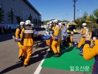 [포토] 운연기지사업소서 유관기관 합동종합훈련 실시하는 인천교통공사