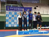 대학 최강 경성대 레슬링부, 제99회 전국체육대회 6개 메달 수확