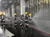 [포토] 부산 롯데단지 합동 소방경진대회