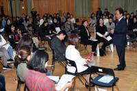 김석준 부산시교육감, ‘북구 지역 학부모 교육정책간담회’ 참석