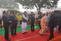 허성곤 김해시장 일행, 허왕후 고향 방문