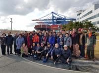 [포토] 부산항만공사, 경남 진해시 주민초청 항만견학 실시