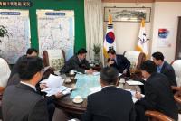 허성곤 김해시장, 부산국토관리청 방문 현안 협의